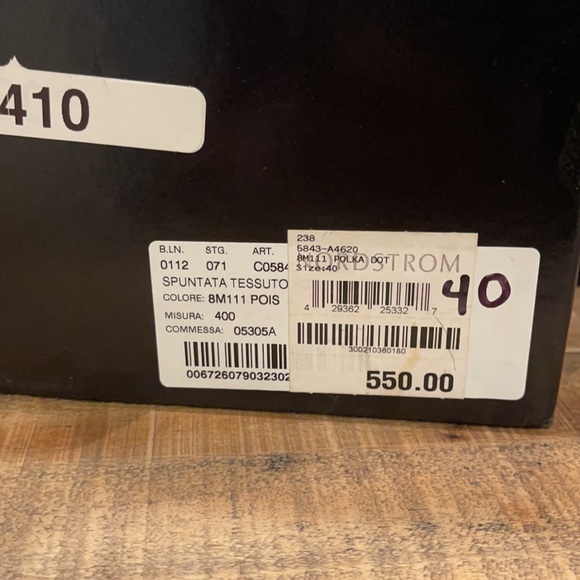 Vintage Dolce and Gabbana black and white polka dot heels - Picture 3 of 3